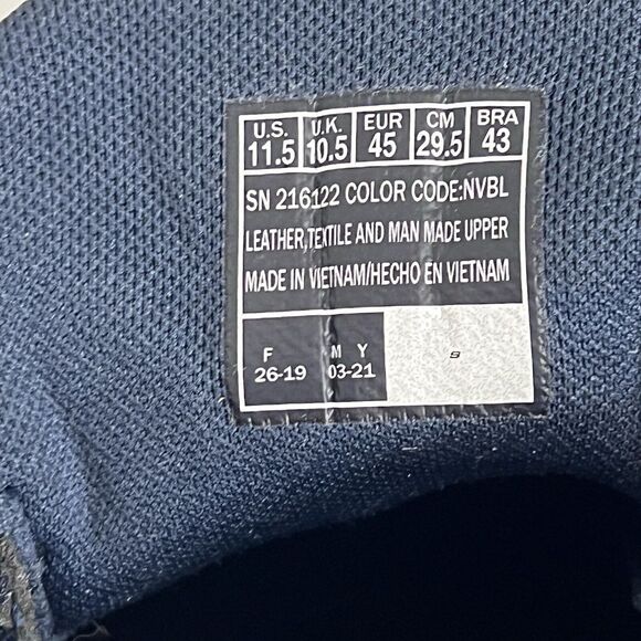 New! Mens Skechers Ultra Go Arch Fit Walking Shoes 11.5 Lace Up Sneakers Navy - Picture 12 of 13